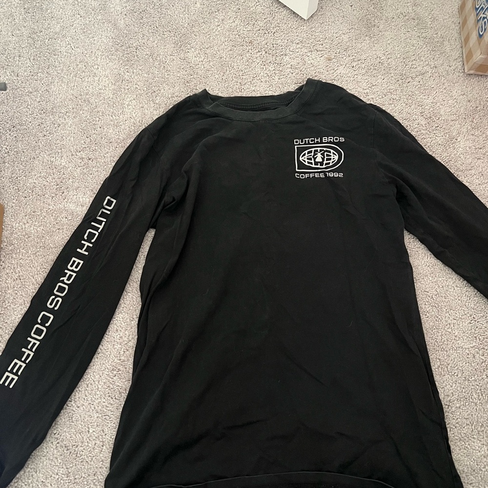 Dutch Bros Black Long Sleeve Tee